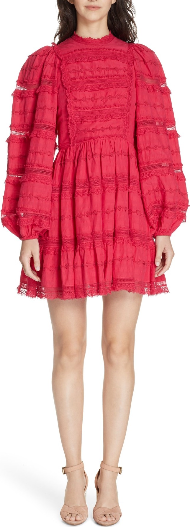 Ulla Johnson Amour Puff Sleeve Dress