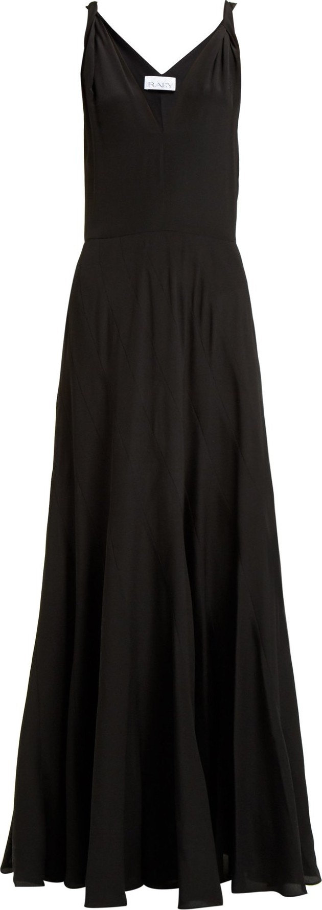 Raey Multi-seam twist-strap silk dress