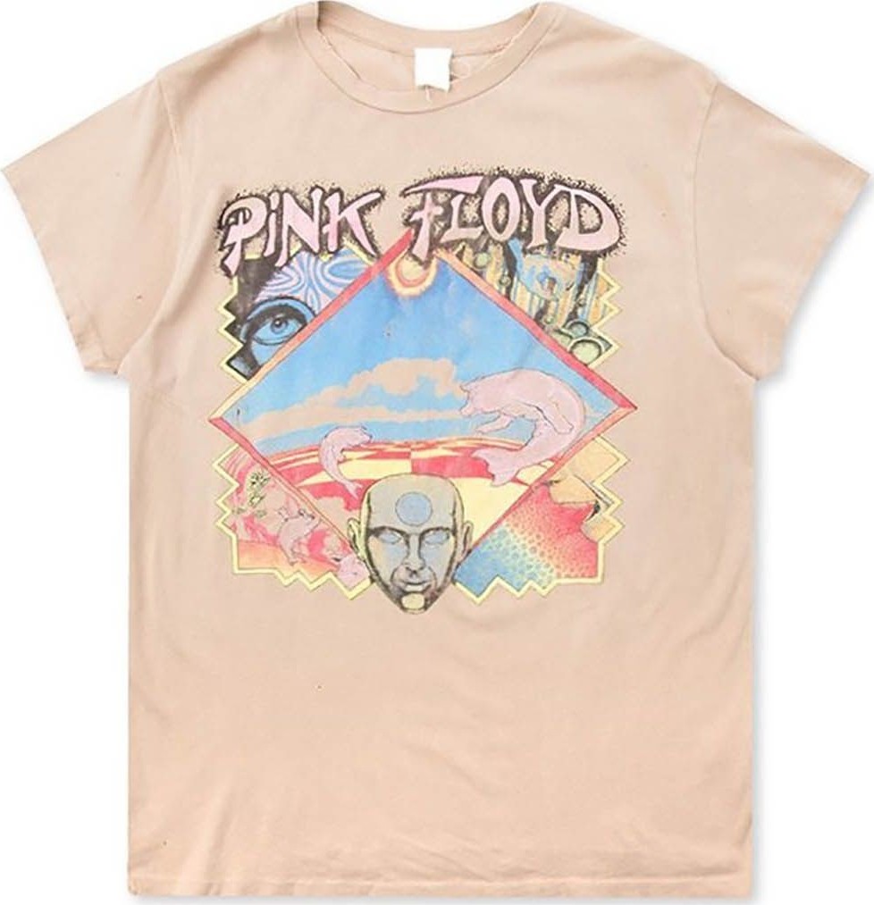 MADEWORN Pink Floyd PIG DOLPHINS CREW T-shirt