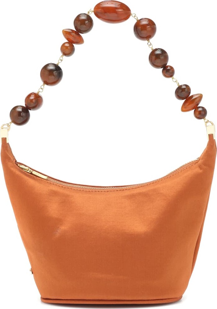 Cult Gaia Gia silk-satin shoulder bag