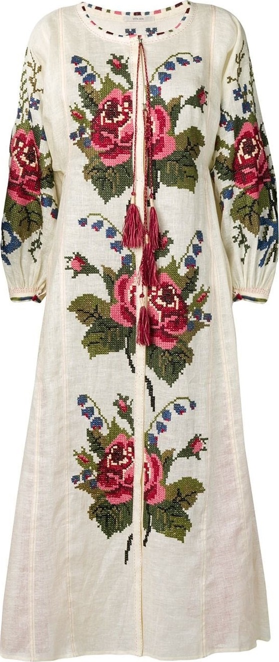 Vita Kin floral-embroidered dress