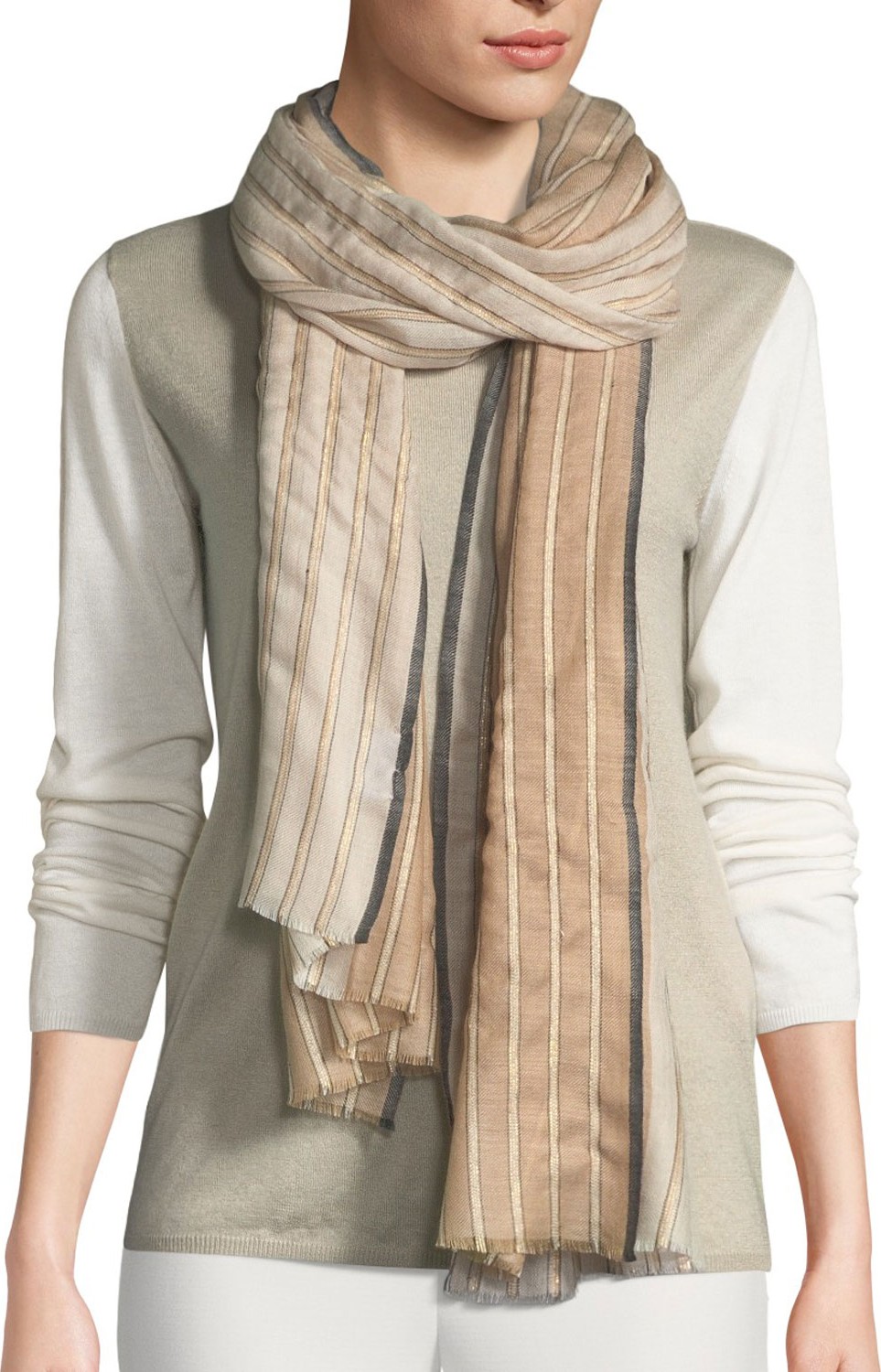Bindya Amour Striped Stole