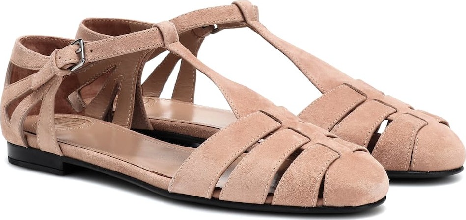 Church'S Rainbow suede ballet flats