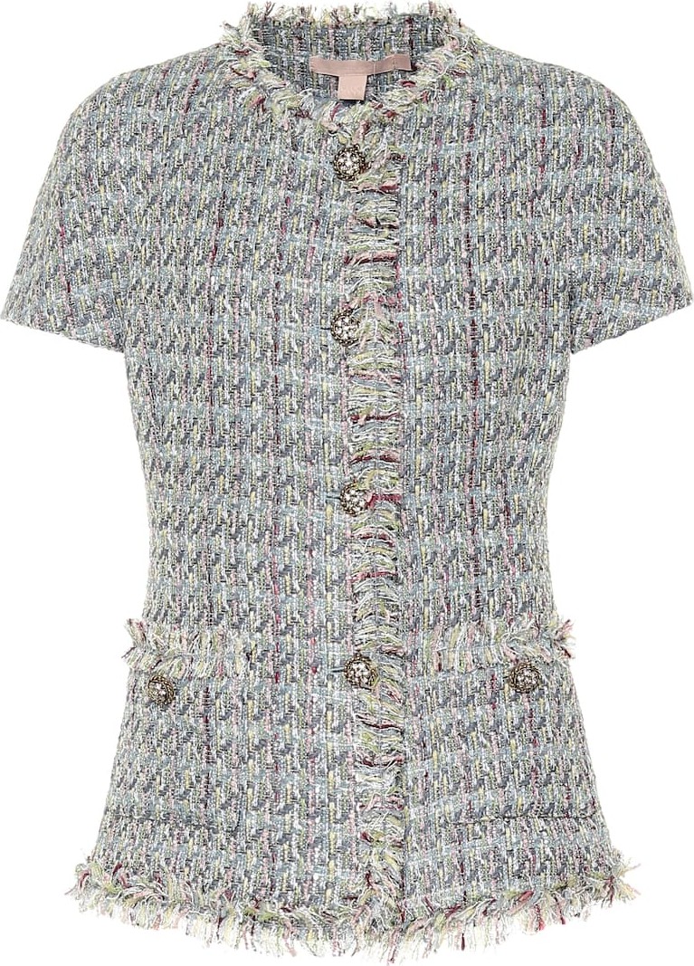 Brock Collection Metallic tweed jacket