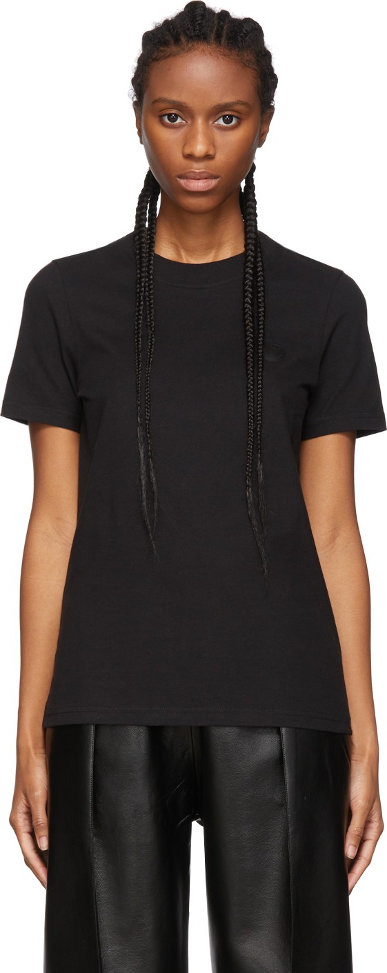 Acne Studios Black Blå Konst Doe Badge T-Shirt