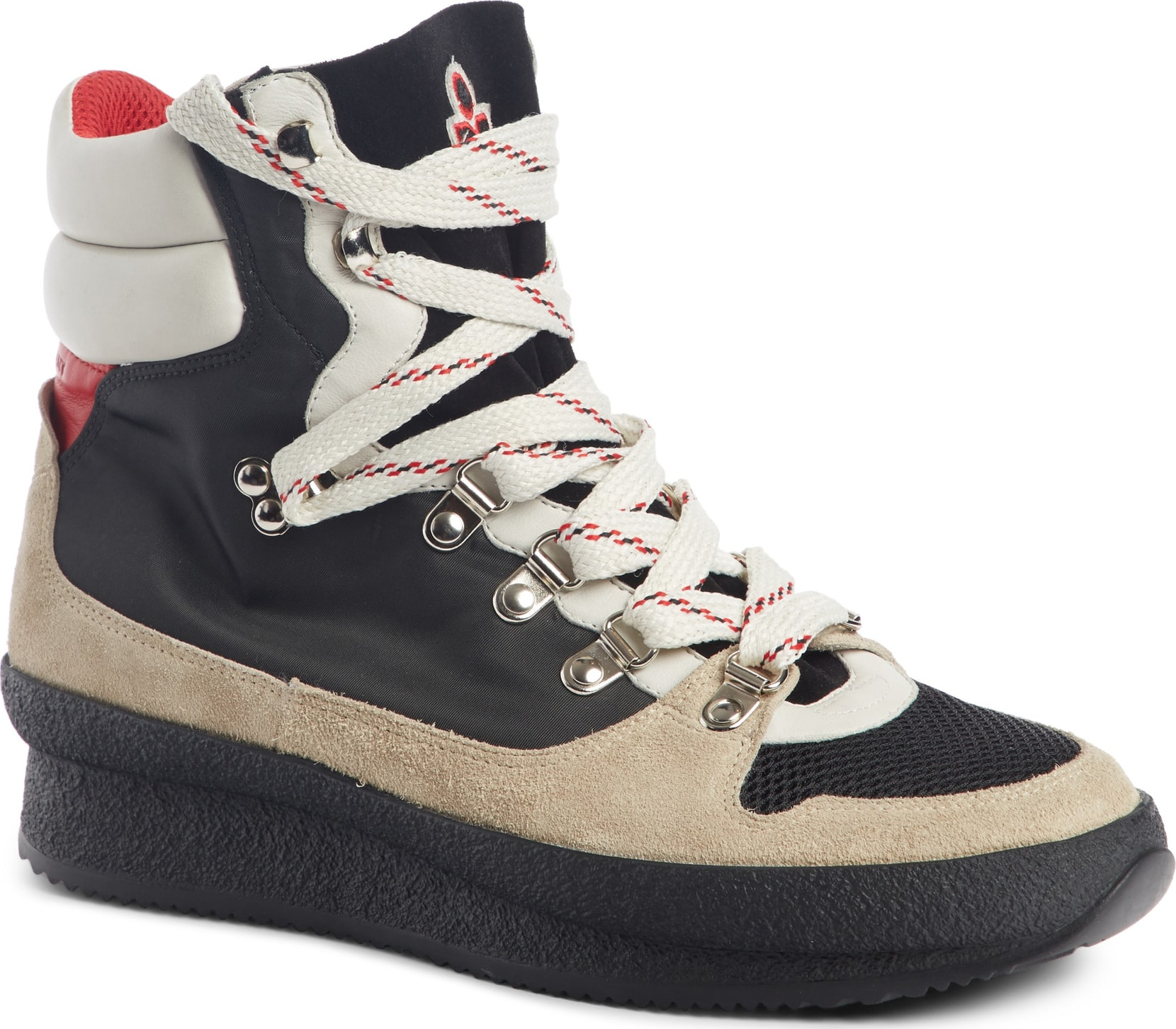 Isabel Marant Brendta High Top Sneaker Boot