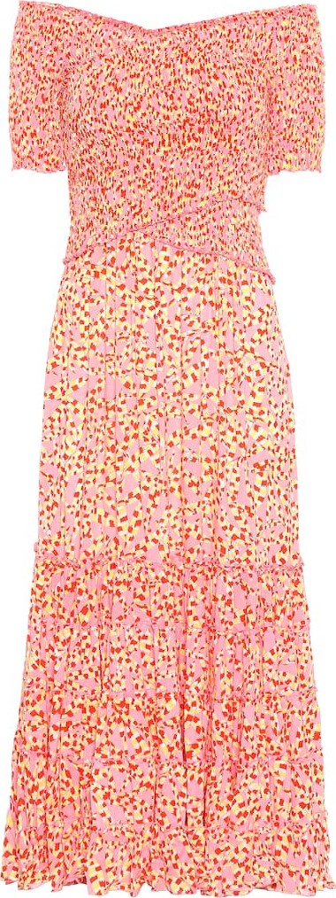 Poupette St Barth Soledad printed maxi dress
