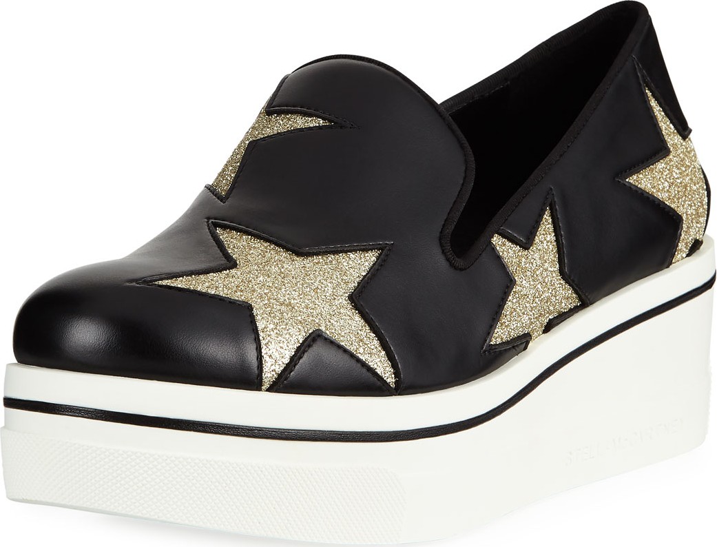 Stella McCartney Binx Star Platform Sneakers
