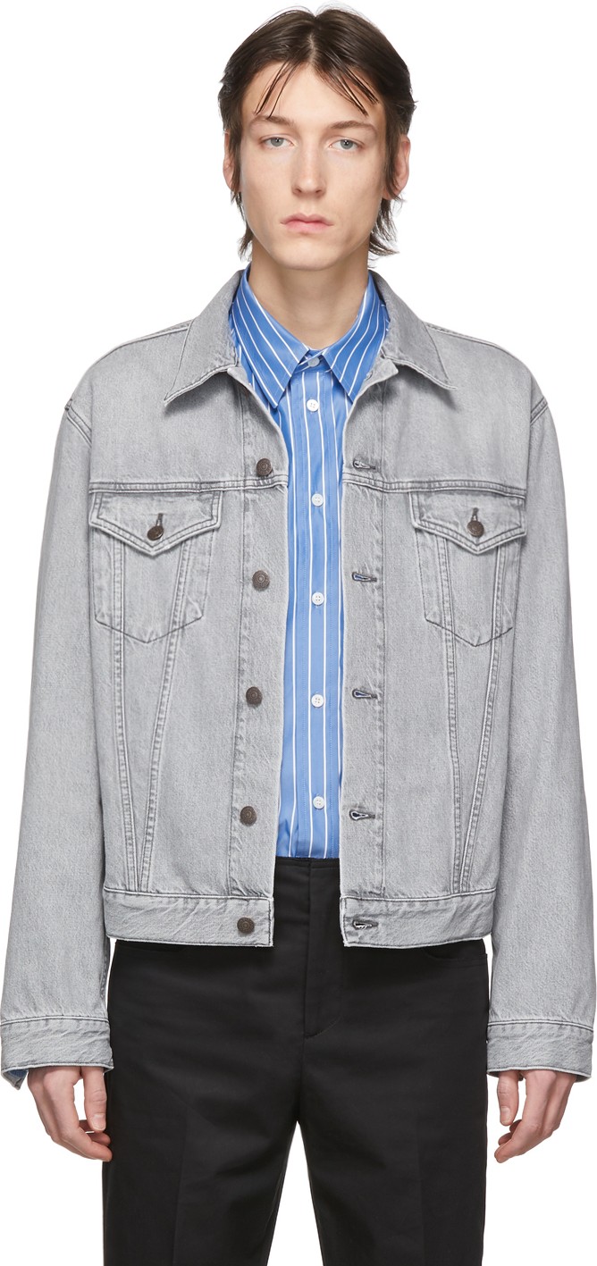 Acne Studios Grey Denim 1998 Jacket