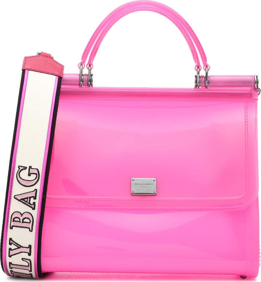 Dolce & Gabbana Transparent Sicily shoulder bag