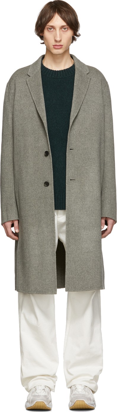 Acne Studios Grey Chad Coat