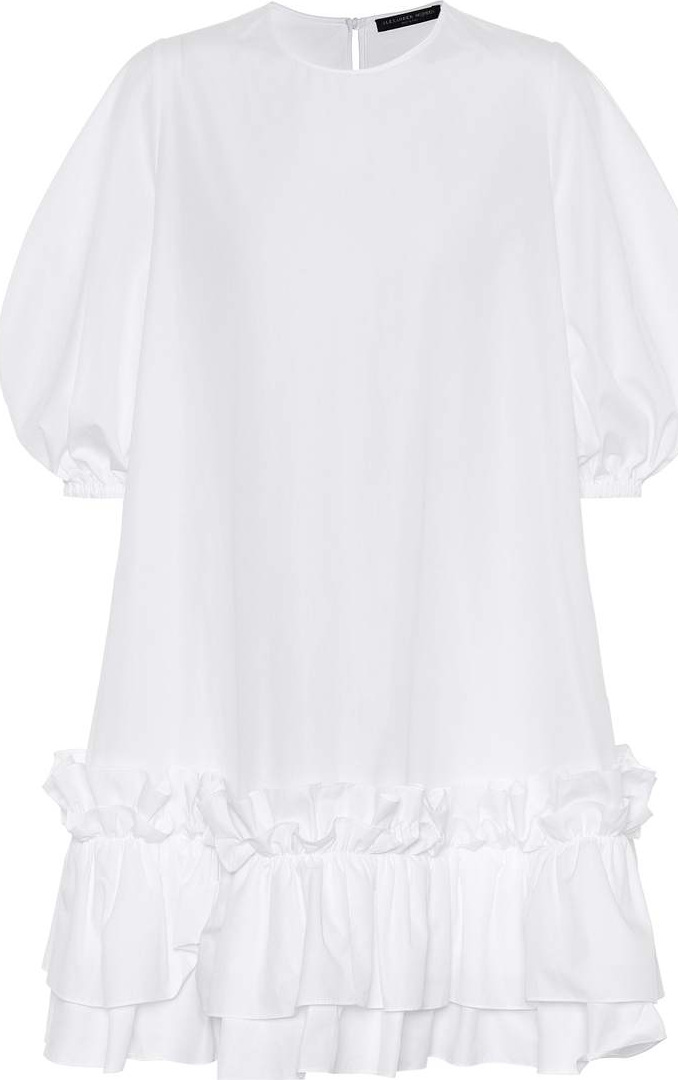 Alexander McQueen Cotton poplin dress