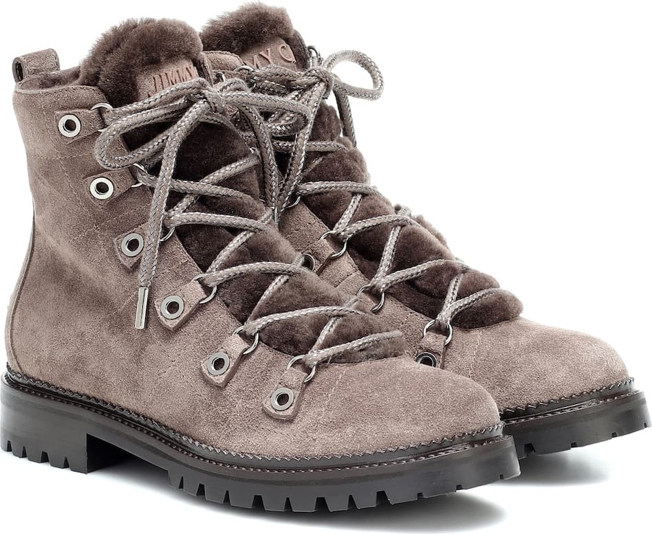 Jimmy Choo Exclusive to Mytheresa – Hillary Flat suede ankle boots