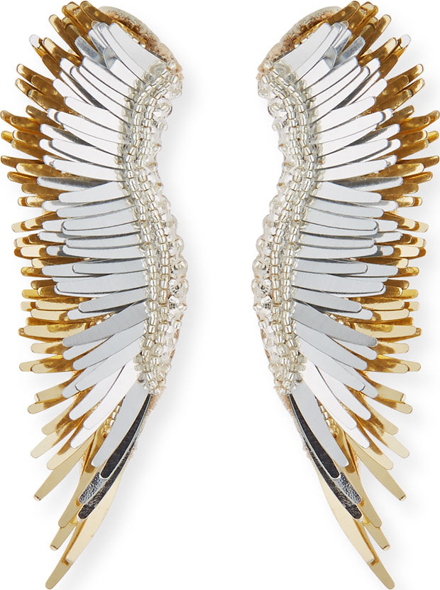 Mignonne Gavigan New York Madeline Beaded Statement Earrings