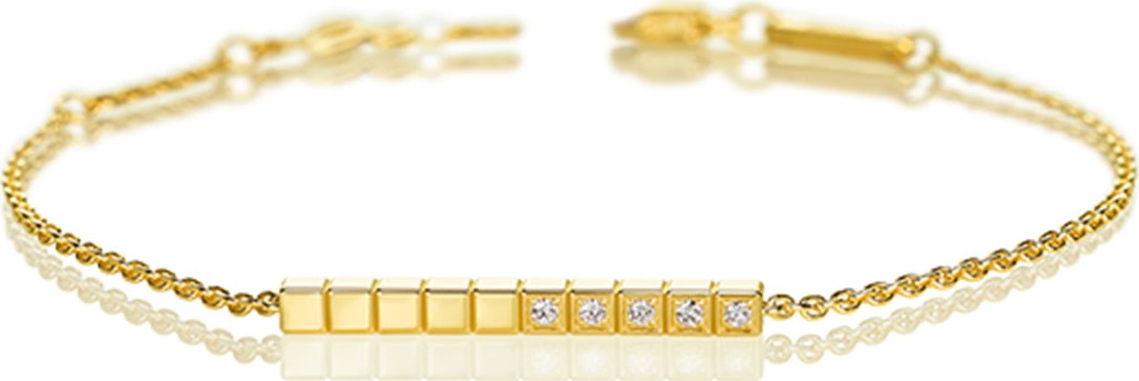 Chopard Ice Cube Diamond Bracelet in 18K Yellow Gold