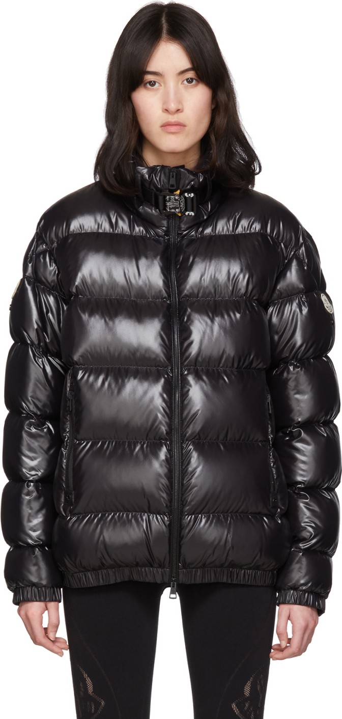 Moncler Genius SSENSE Exclusive 6 Moncler 1017 Alyx 9SM Black Down Sirus Jacket