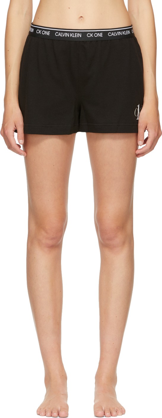 Calvin Klein Underwear Black 'CK One' Basic Sleep Shorts