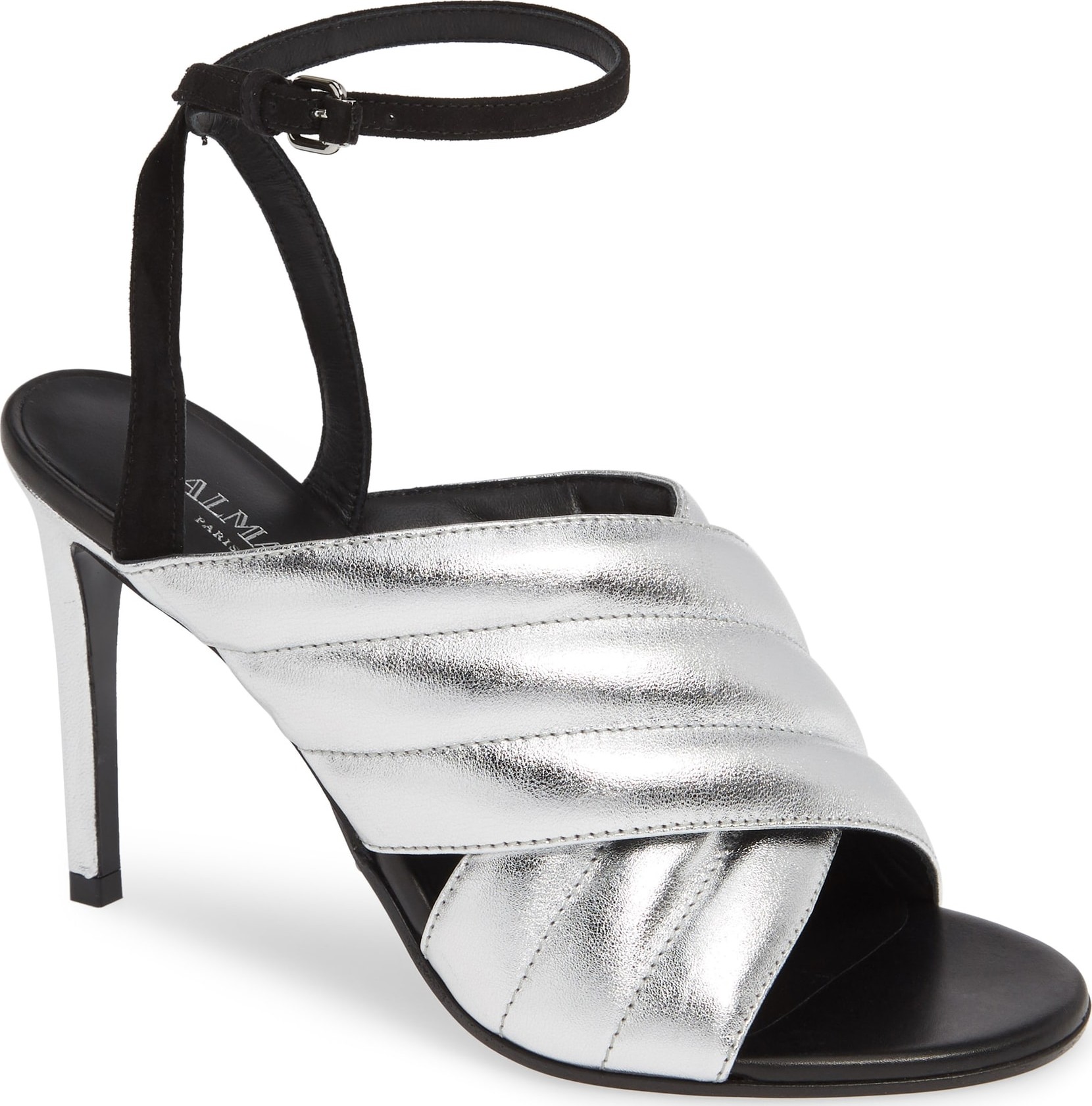 Balmain Janel Quilted Sandal