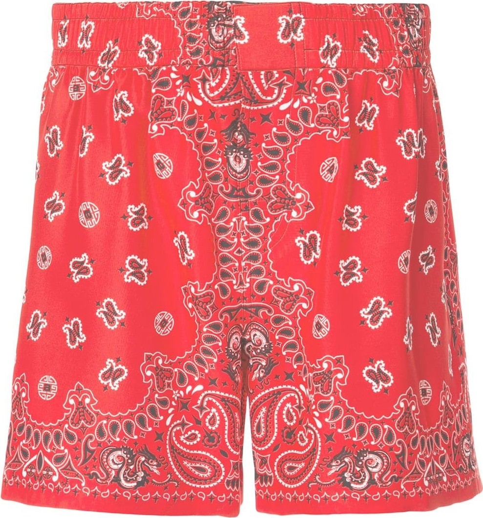 Alexander Wang bandana print shorts