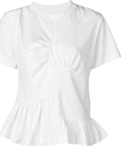 Marques'Almeida ruched front T-shirt