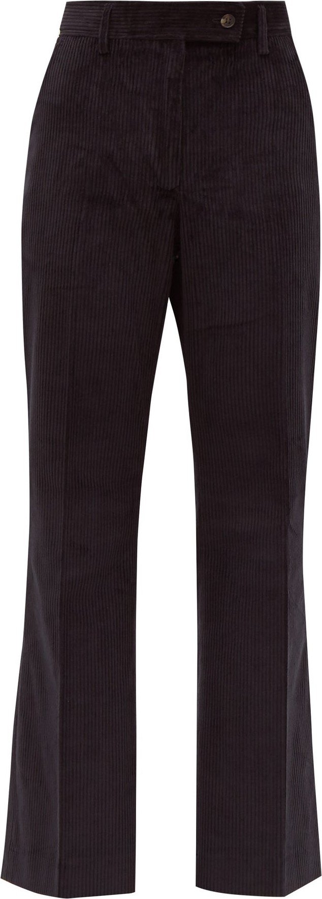 Acne Studios Patsyne cropped cotton-corduroy trousers