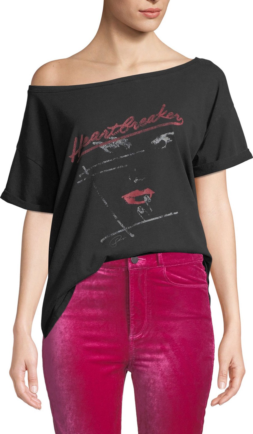 PAIGE Granada Heartbreaker Graphic Tee