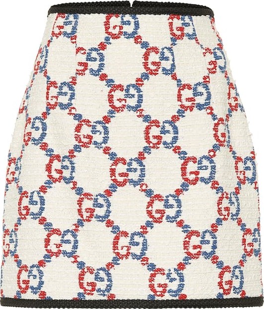 Gucci GG Tweed miniskirt