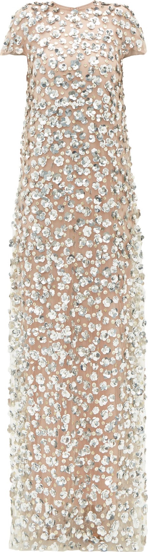 Carolina Herrera Sequin-embellished tulle gown