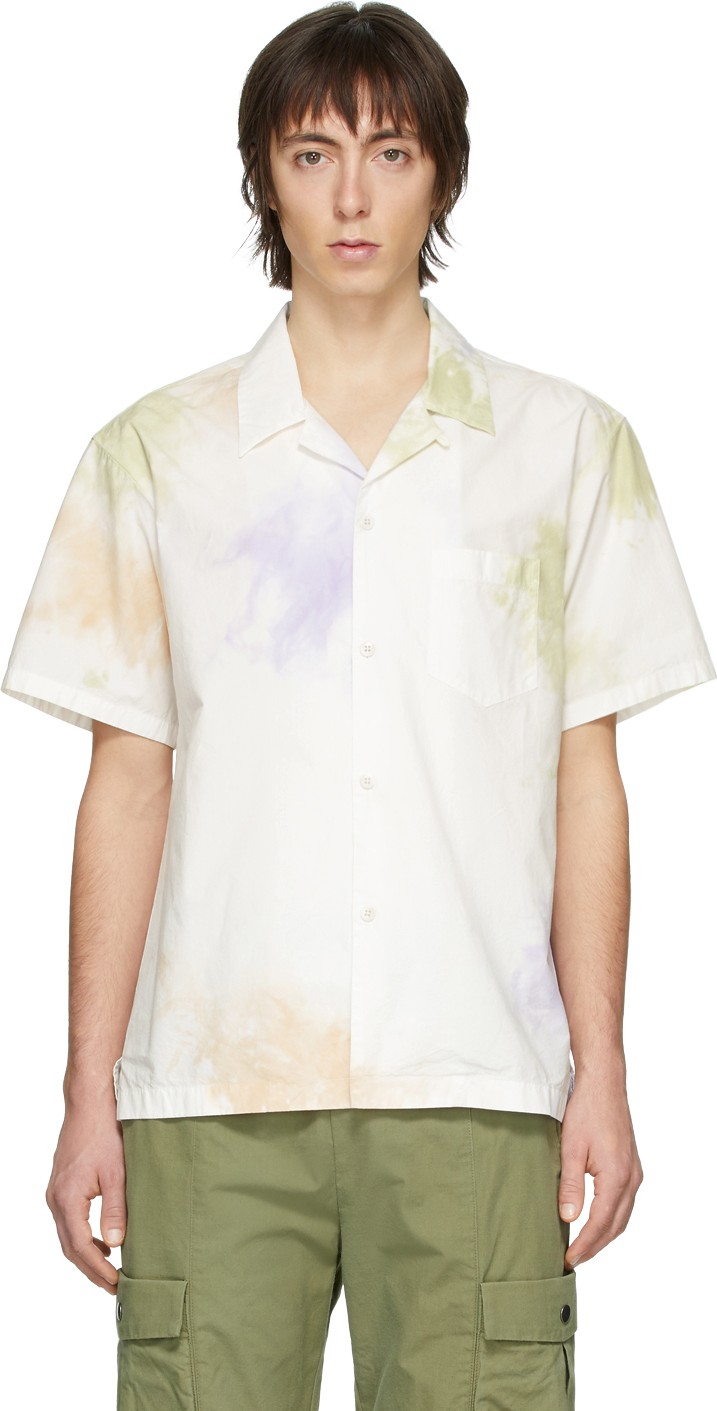 John Elliott Multicolor Bowling Shirt
