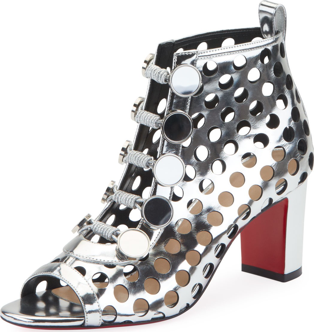 Christian Louboutin Planeta Boot 70 Red Sole Booties