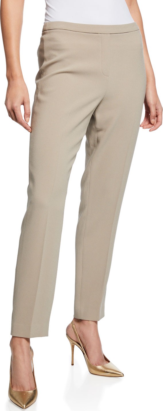 Elie Tahari Marcia Straight-Leg Ankle Pants