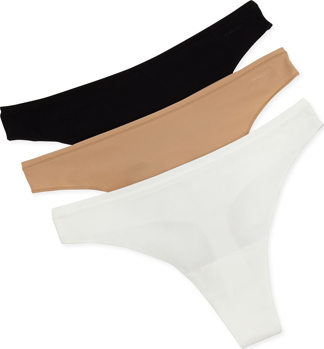 Hanro Allure Flat-Seam Jersey Thong