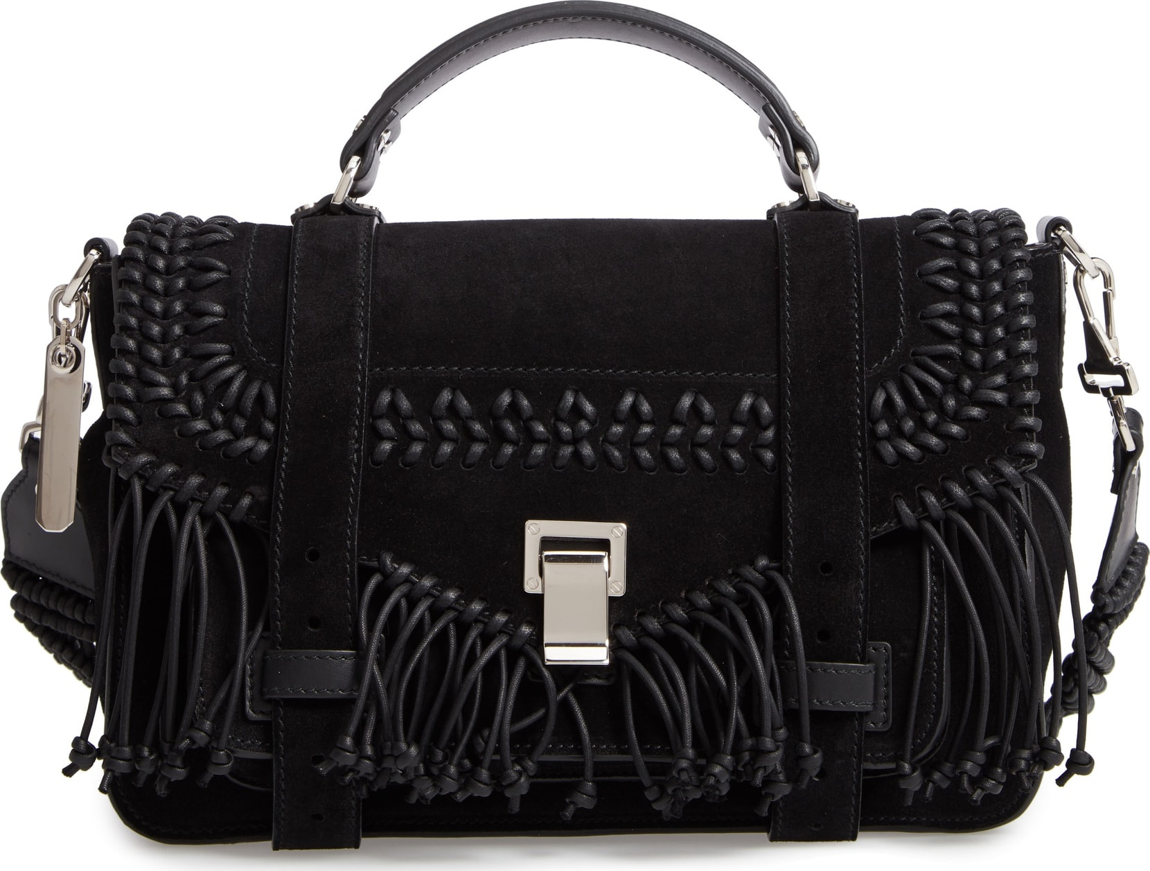 Proenza Schouler Medium PS1 Calfskin Suede Satchel