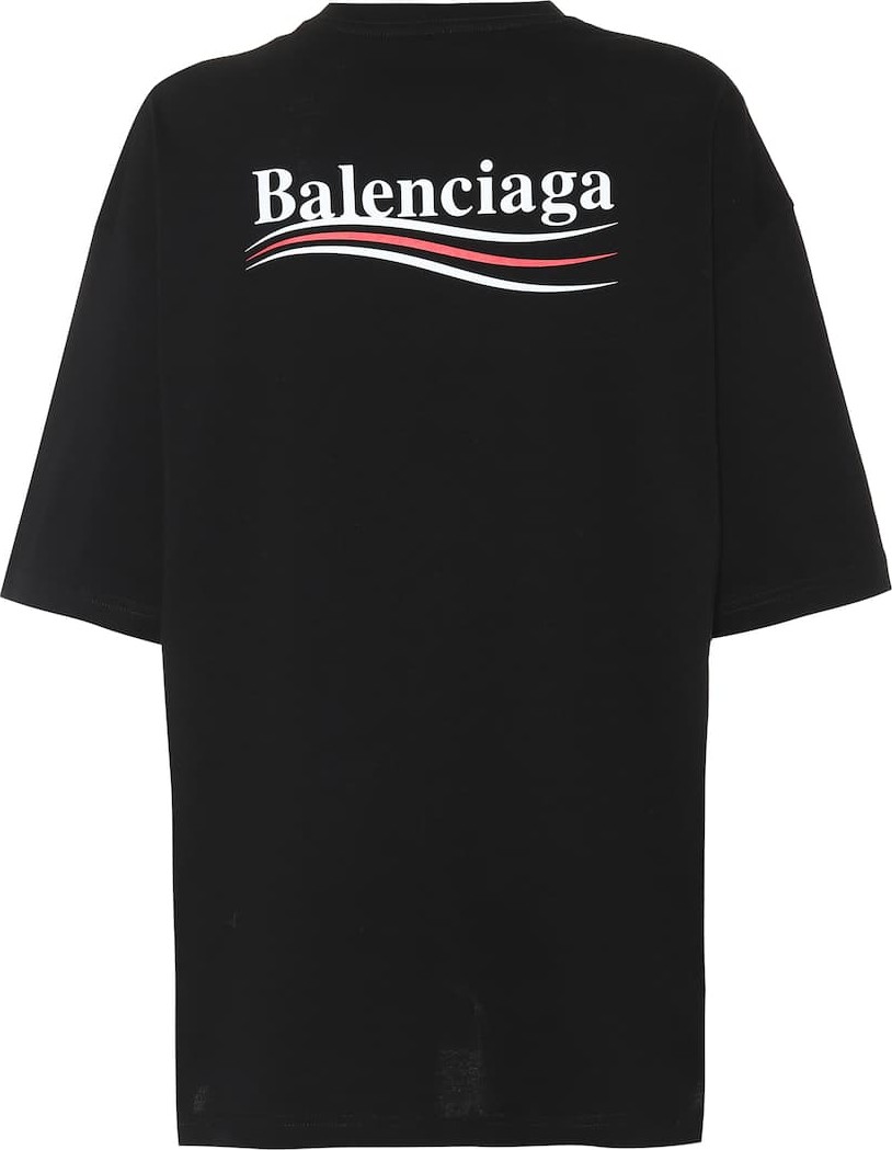 Balenciaga Printed cotton T-shirt