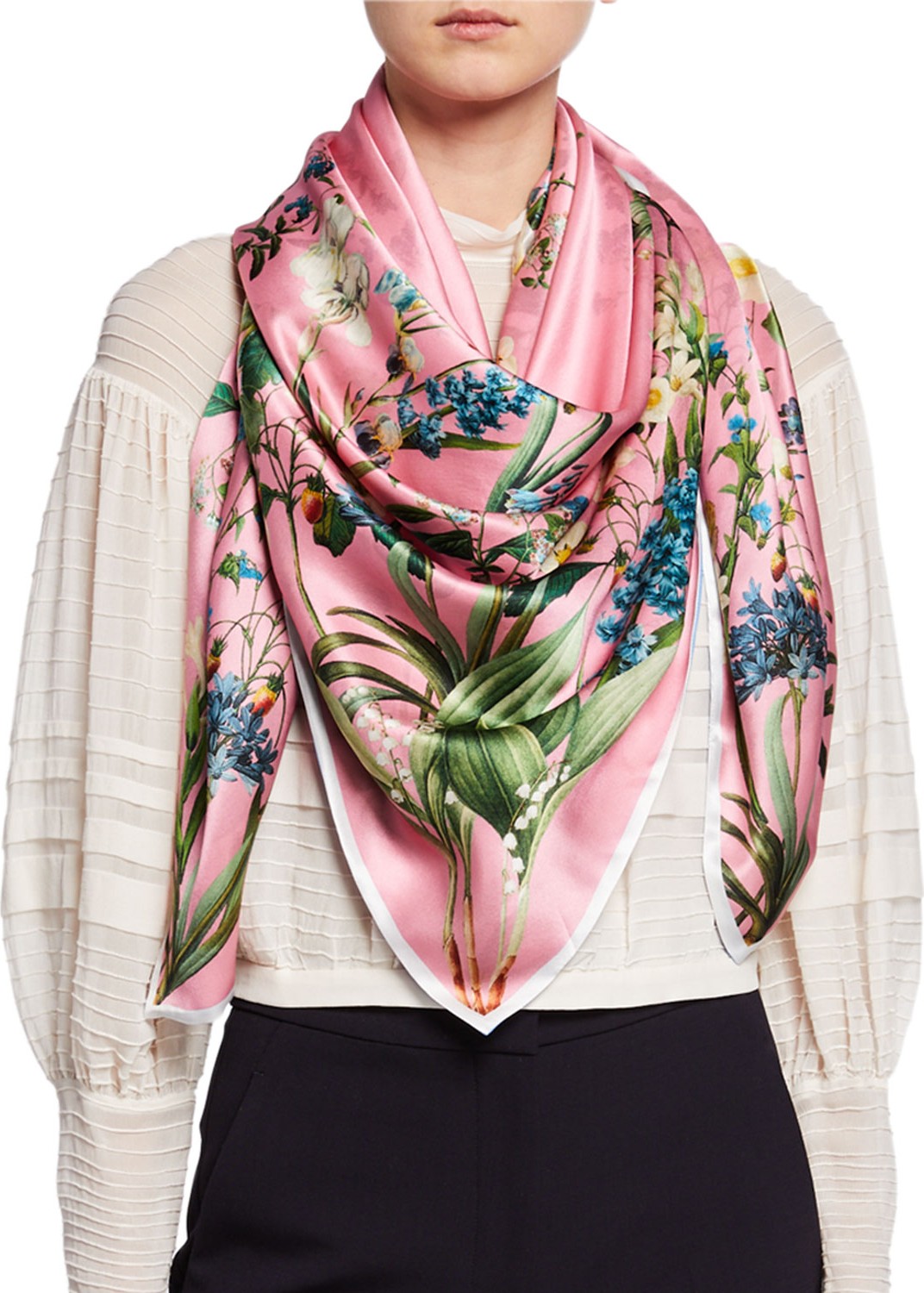 St. Piece Jessica Double Sided Silk Scarf