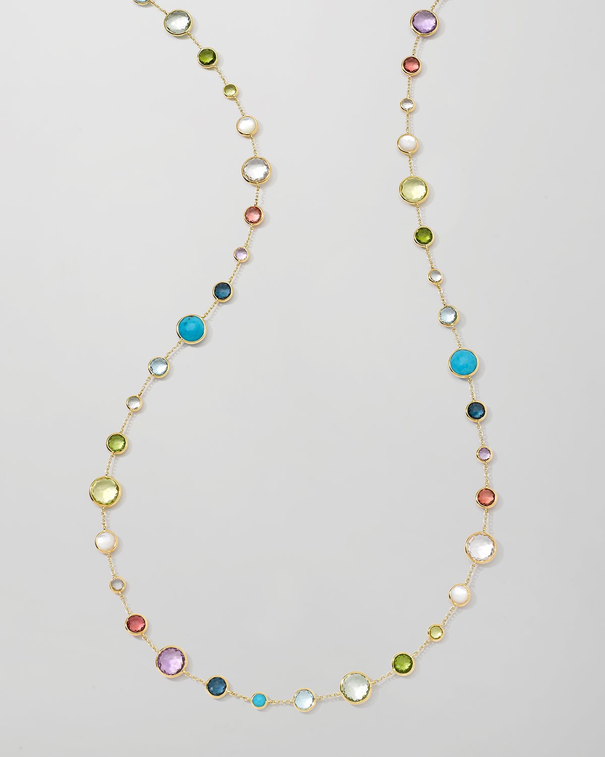 IPPOLITA 18k Gold Rock Candy Lollitini Necklace in Multi  36