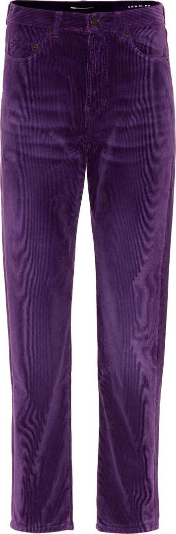 Saint Laurent Slim corduroy pants