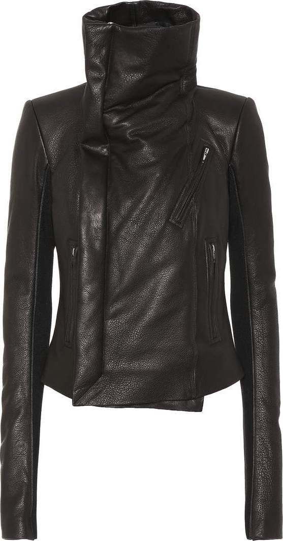 Rick Owens Forever Classic leather biker jacket