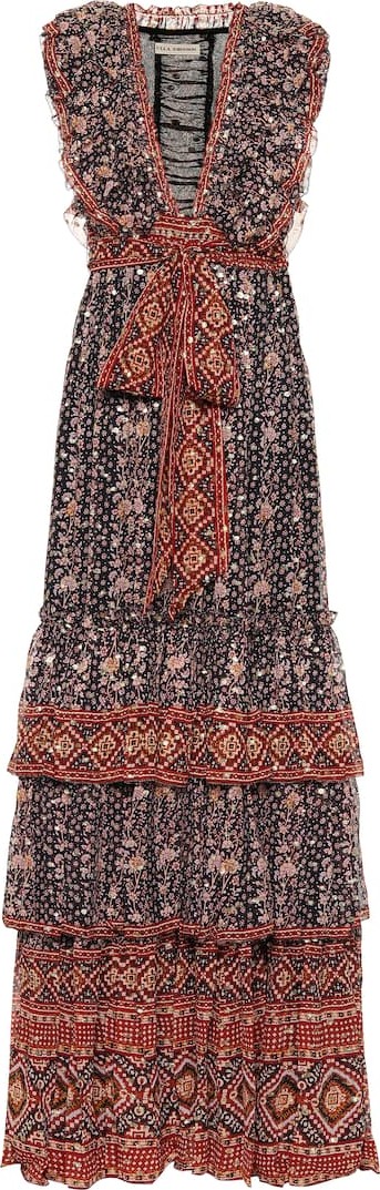 Ulla Johnson Adelina fil coupé maxi dress