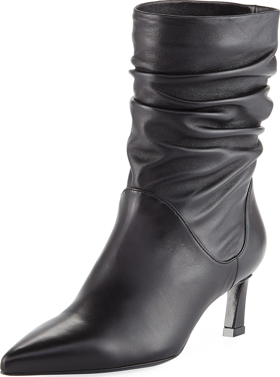 Stuart Weitzman Demibenatar Nutwiggy Slouched Bootie