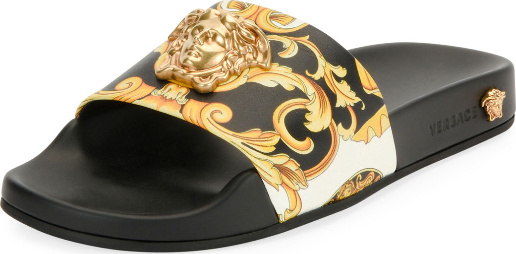 Versace Palazzo Medusa Pool Slide Sandal