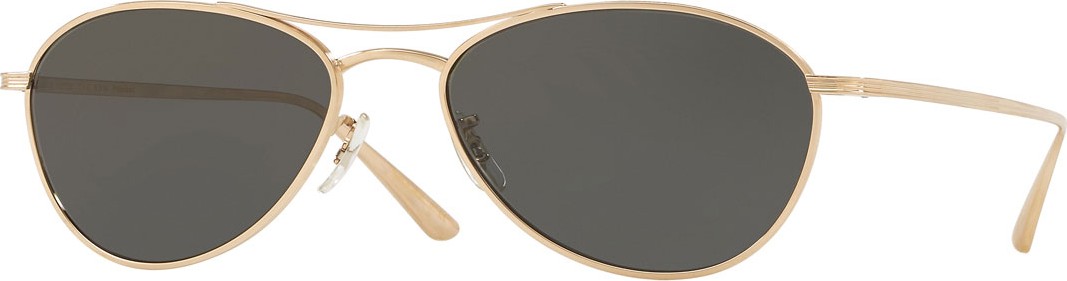 Oliver Peoples Aero L.A. Aviator Sunglasses