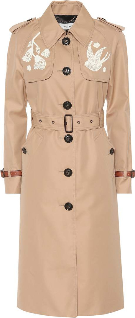 COACH Cotton-blend trench coat