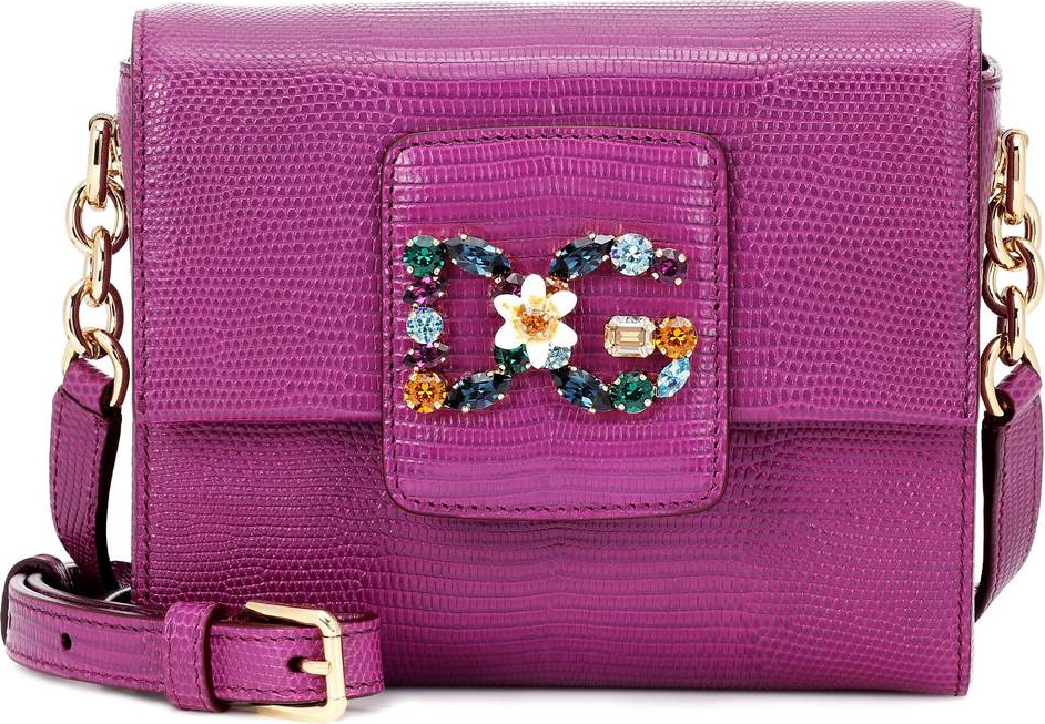 Dolce & Gabbana DG Millennials Mini leather shoulder bag