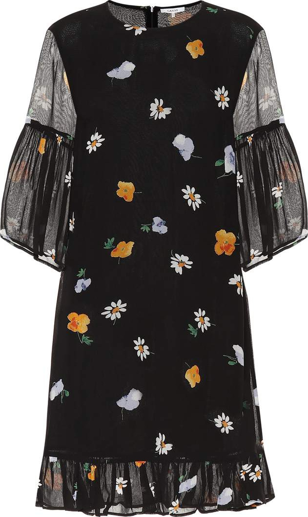 Ganni Lorita Georgette minidress