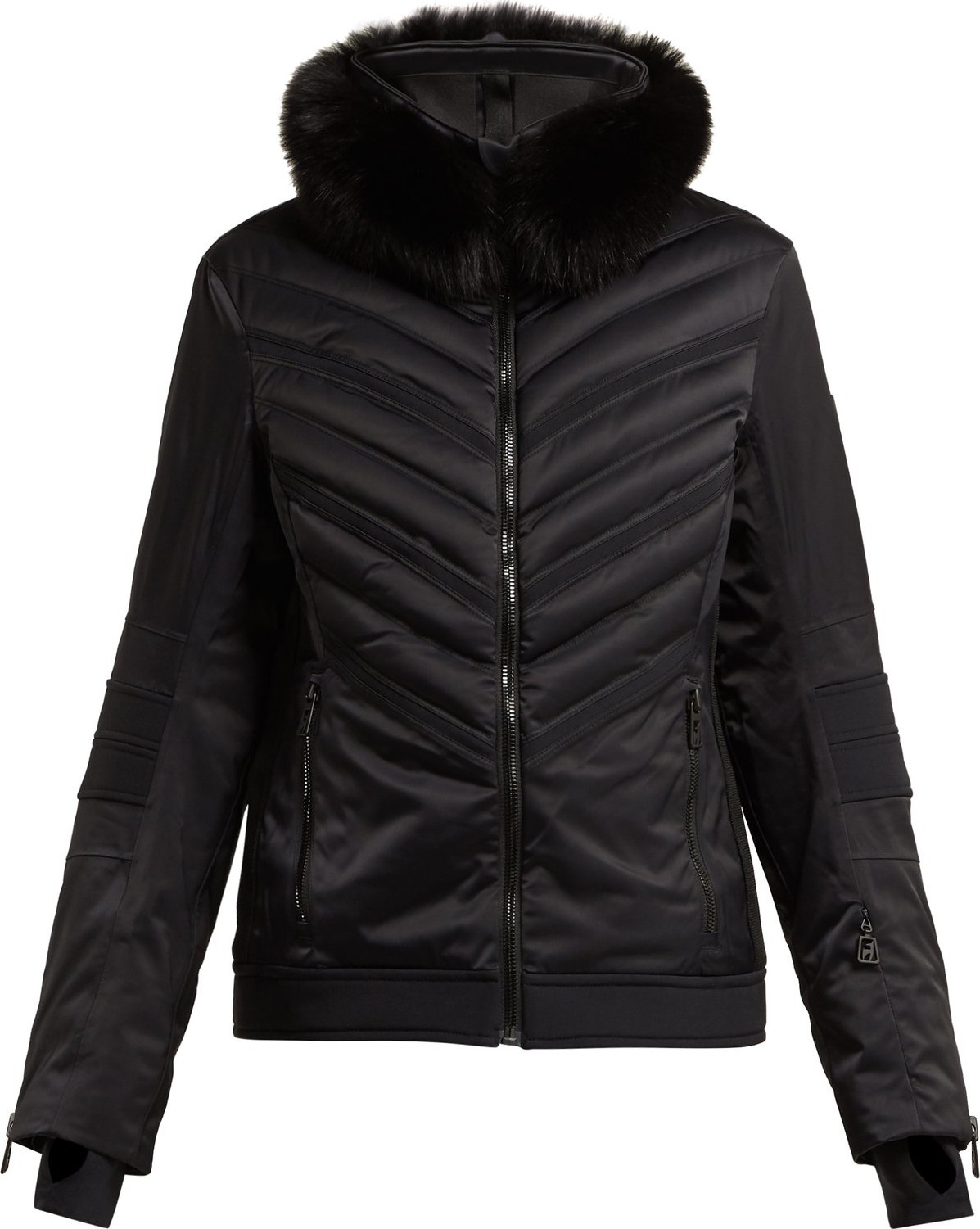 Toni Sailer Mila fur-trimmed technical ski jacket