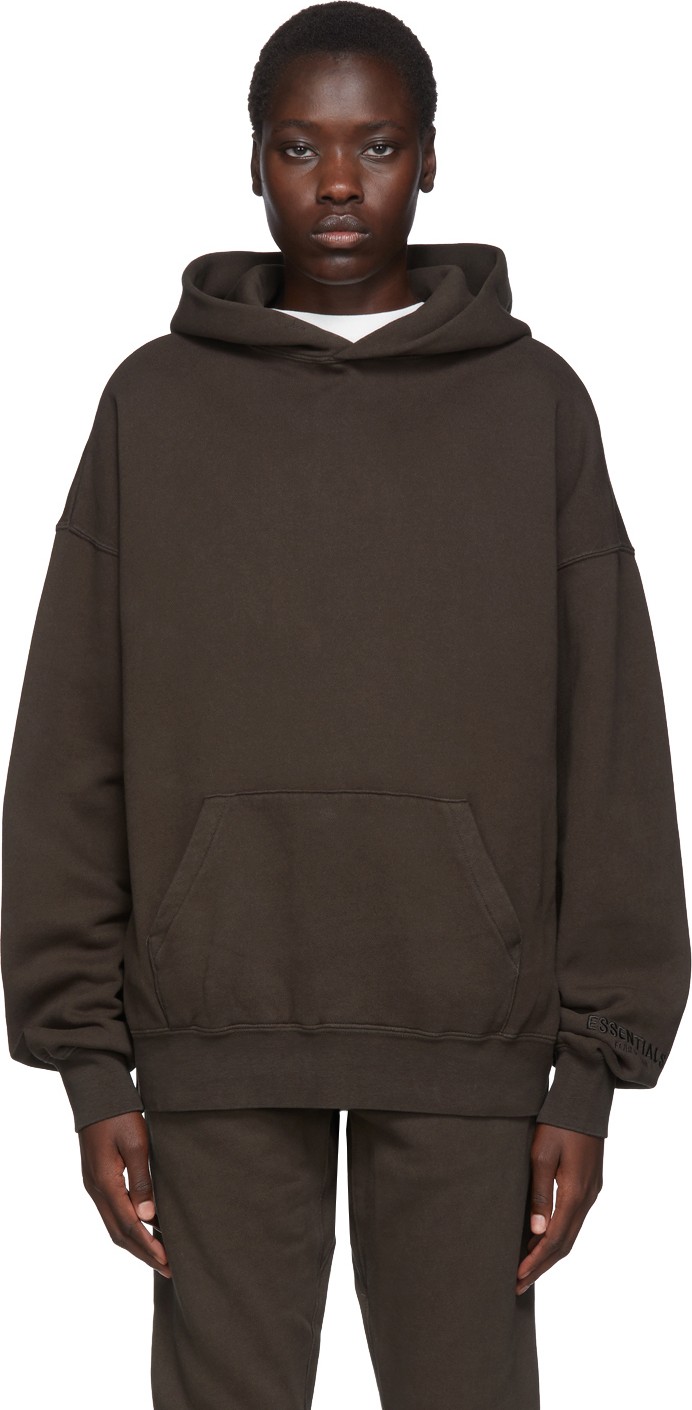 Essentials Green Pullover Hoodie