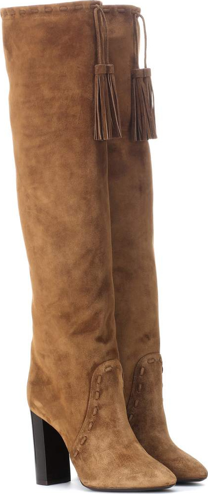 Saint Laurent Meurice 105 suede boots