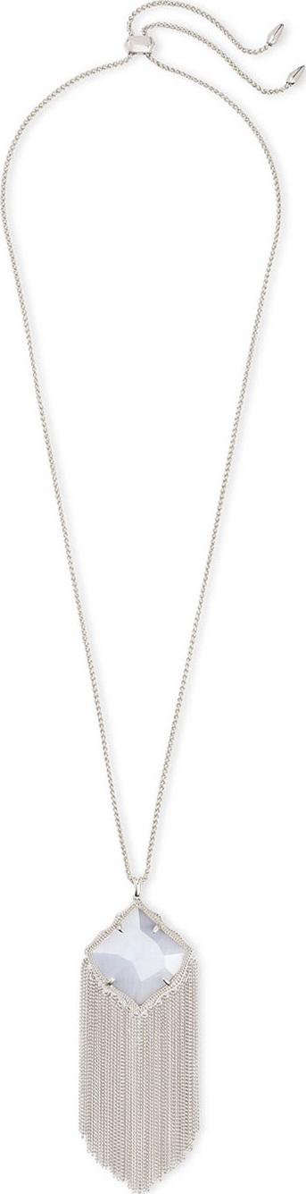 Kendra Scott Kingston Necklace in Silvertone Plate
