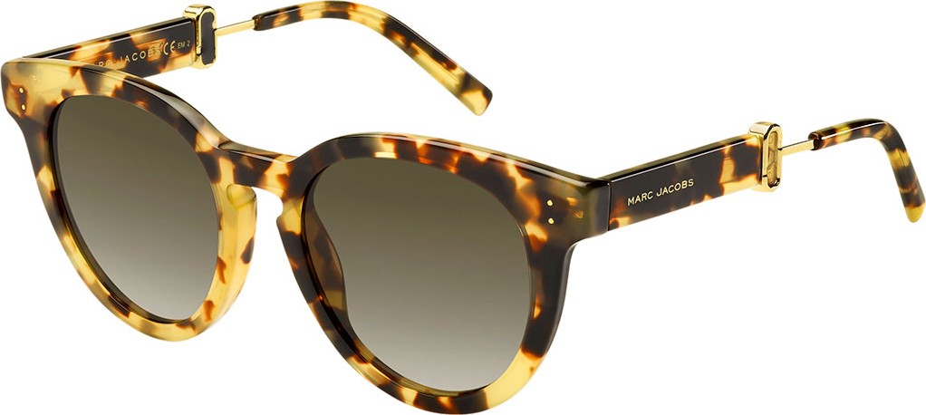 MARC JACOBS Rounded Square Gradient Acetate Sunglasses